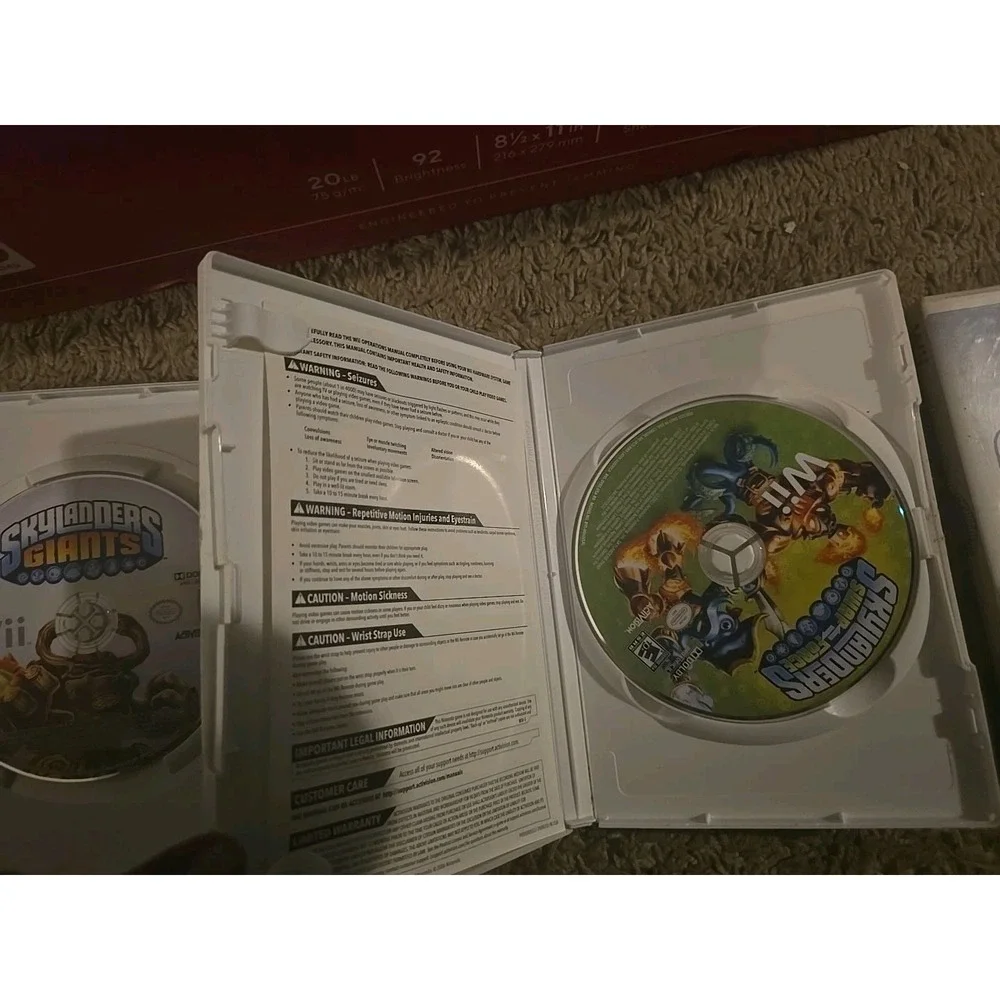 Lot of 3 Skylanders Games for the Wii